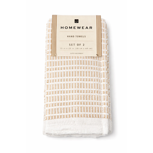 Home Wear Hand Towels Set Of 2 15x25