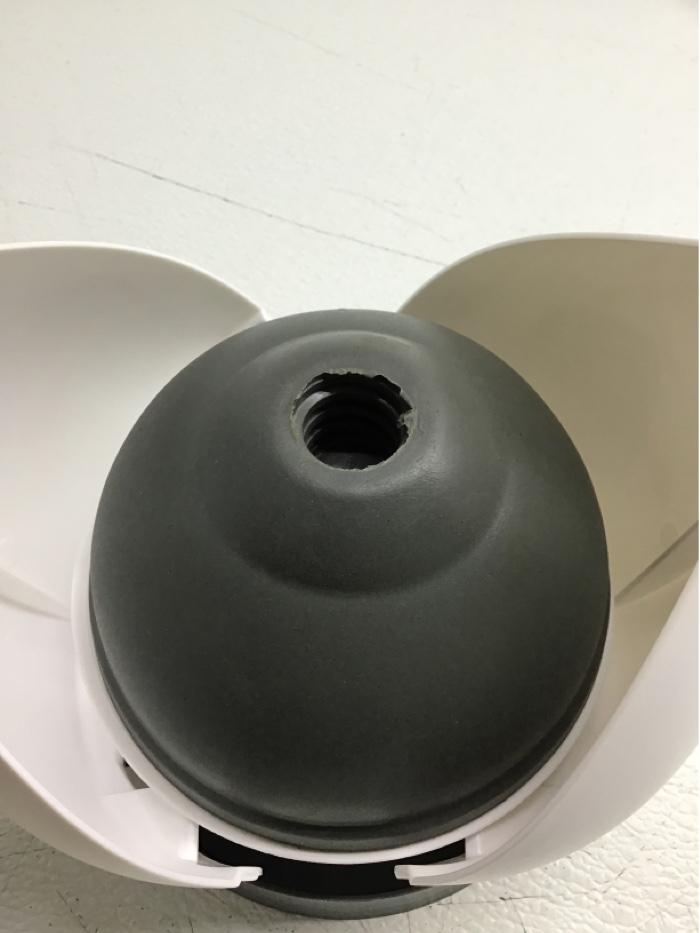 Clorox 620027 Toilet Plunger and Hideaway Caddy Bathroom Combo, Base, White/Grey