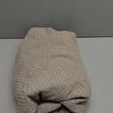 hyha Waterproof Couch Cushion Covers, Stretch Magic Sofa Seat Slipcover, Waterproof Sectional Couch/Sofa Cushion Covers for Pets Washable with Elastic Bottom(Large, Taupe)