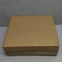 Clear Acrylic Single Pocket, Plastic Hanging Wall Mount File Holder for Office Home (Clear, 4 Pack)