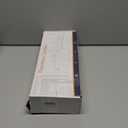 Homemory Flameless Candles with Embedded Star String Fairy Lights, Battery Operated Candles, LED Candle, Fake Candles with Remote Control and Timer, Ivory, Set of 5 (H4 5" 6" 8" 8")