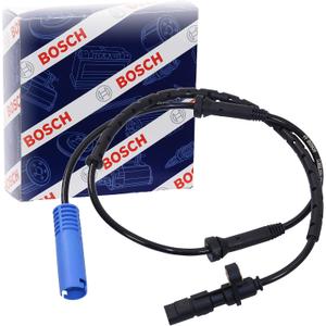 BOSCH 0986594509 ABS Wheel Speed Sensor - Compatible with Select BMW 525i, 528i, 530i, 540i, M5