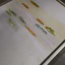 Canvas Print Wall, Abstract Shapes Illustration Modern Art Decorative Nordic Chic Relax/Zen for Living Room, Bedroom, Office - 19" x 36"