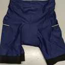 beroy Womens Cycling Shorts (Blue, XL)