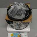 KOOC Small Slow Cooker, 2 Quart, Free Liners Included for Easy Clean-up, Upgraded Ceramic Crock, Adjustable Temp, Nutrient Loss Reduction, Stainless Steel, Silver, Round