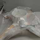 Jebosam Christmas Tree Base Stand - Made of Metal and Solid Wood, Suitable for 5-10 FT Christmas Trees - White