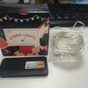 Heceltt 2 Pack 46FT 4th of July Decorations Red White and Blue Fairy Lights Battery Operated with Touch Patriotic Lights for Bedroom, Independence Day Decorations