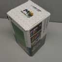 Camping Sleeping Pad, Thick 5 Inch Camping Mat with Pillow Built-in Foot Pump Ultralight Inflatable Sleeping Pads for Camping, Backpacking, Hiking, Tent (Single, Green)