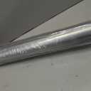 Silver Galvanized Straight Exhaust Pipe Tubing Steel Straight Tube Piping 4FT Long 3 Inch OD 48 inch Tailpipe Exhaust Pipe Exhaust System