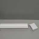 BlindsAvenue Cordless Cellular Shade, White, 34.5" W x 48" H