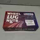 12x1.5 Lug Nuts 20 Pcs Chrome Closed End Mag Style Lug Nuts with Washer 13/16" (21mm) Hex Compatible with Toyota Camry/Corolla/Tacoma Lexus