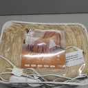 Electric Blanket Queen Size 84"x90",Heating Blanket, Soft Flannel Heated Blanket, 9 Heating Levels,1-9 Hours Auto Off, Fast Heating, Overheat Protection, Machine Washable,Gifts for Woman,Brown