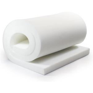 AK TRADING CO. (6" H X 30" W x 72"L) Upholstery Foam Cushion CertiPUR-US Certified. Perfect for Seat Replacement, Upholstery Sheet & Foam Padding,White