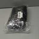 24 Pcs Travel Hangers Cruise Essentials 2025 Portable Folding Clothes Hangers Travel Accessories Foldable Clothes Drying Rack (Black)