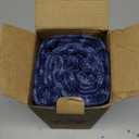 Kevin Textile Outdoor Waterproof Throw Pillow Covers Pack of 2 Weaving Texture Water Resistant Outside Decorative Cushion Covers for Garden Patio Tent Balcony Bench Couch Sofa 18x18 Inch, Navy Blue