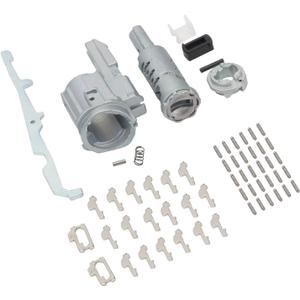 Ignition Switch Lock Cylinder Disassembled Barrel Lock, Repair Kit Tumbler W/O Keys for Honda CRV CR-V Civic Element Odyssey Pilot Acura 2002-2015 06351-TE0-A11