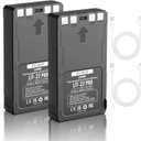 2 Pack LIT-22 Battery 7000mAh Rechargeable Lithium Battery for SPYPOINT Trail Camera - Compatible with Flex-M, Flex G-36, Flex-Plus, Flex-S Cellular Trail Cameras (Includes Type-C Cable)