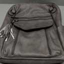 Shrrie Laptop Backpack for Women 15.6 inch,Travel Leather Backpack Purse Nurse Teacher Carry on Backpack Computer Bag,Professional Water-Resistant College Business Work Casual Daypack,Deep Gray