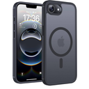 TOCOL for iPhone 17 Pro Case, Compatible with Magsafe, Full Camera Protection, Built-in Magnetic Ring, Drop Protection, Translucent Matte Phone Case for iPhone 17 Pro 6.3 inch (Black)