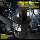 1/2" Drive 25-Inch Breaker Bar, Heavy Duty Extension Breaker Bar with 250 Swivel Head, CR-MO Steel, Defeats Rusted and Frozen Fasteners