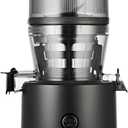 Hurom H320 Cold Press Juicer Machine, Easy to Clean Masticating Slow Juicer, Coarse Strainers, Self-Feeding, Hands Free, Family Size, Quiet Motor, Easy Assembly (Black)