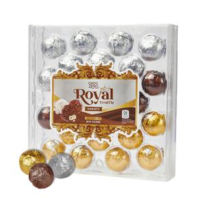 ChocZero Keto Hazelnut Truffle Variety Pack, Dark Milk and White Chocolate, No Added Sugar, Gluten Free, Holiday Gift Idea, 24 Truffles, 13oz (EXP 05/29/26)