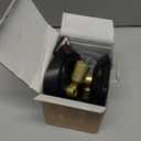 LEASTYLE LED Wireless Spotlights with Remote,RGBW Rechargeable Up Lights Indoor,16 Color Changing Battery Operated Light with Timer Dimmable Accent Light for Grow Parties,Black+Gold,2 Pack