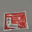 Mahjong Cards 2026, 4 PCS Mah Jongg Card Large Print, Easy to Read Rule Cards for Mah Jongg, Perfect Mahjong Accessories and Gifts for Mahjong Beginners