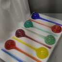 Mission Gallery Plant Watering Globes Set of 8 - Large Self Watering Globes for Indoor & Outdoor Plants - Multicolored, Automatic, Glass Watering Bulbs for Daily Use, Plant Watering Devices