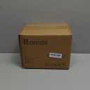 Homde Jewelry Tray Stackable Jewelry Box Drawer Organizer with Glass Lid, Removable Dividers for Vanity Table Gift Idea for Girls and Women (White)