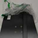 ELYKEN TV Tray Table, C-Shape Couch Desk, 360 Swivel Side Table Height Adjustable, Laptop Stand for Couch Recliner, Small Bedside Tables (Black)