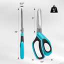 DURATECH 10" All-Purpose Heavy-Duty Scissors, Utility Scissors