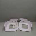 GASLIKE Lock Bed Sheet Holders with Anti-Slip Pads for Corners, 4Pcs Secure Bed Sheets Firmly in Place, Heavy Duty Bed Sheet Holder Straps for No More Loose Sheets, Easy Installation for All Mattress (White)