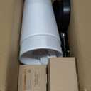 Battery Operated Wall Sconce Set Of Two with Remote Control, Indoor Not Hardwired Dimmable Battery Operated Wall Sconce Light Fixture with Fabric Linen Shade For Bedroom Living Room, Bulb Included 