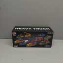 Dwi Dowellin Toddler Trucks Toys for Boys Age 3-5,Big Dump Truck with Lights and Sounds,Kids Boy Toys Christmas Birthday Gift Car