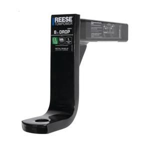 Replacement for fits Reese Trailer Hitch Ball Mount 5000 lbs For 2" Receiver 8" Drop Black