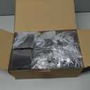 6 Pack Card Deck Boxes for Magic The Gathering Commander Deck Or 1200+ MTG/TCG/OCG Sleeveless Cards. - Trading Card Organizer Box holds 600+ Single-Sleeved Card.(Black, 6 Pack)