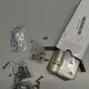 Luxbaro 3 Pack Self Closing Door Hinges, 4 Inch Spring Loaded Door Hinges, Adjustable Tension for Garage, Front Door, Back Door, for Left and Right Hand Door, 1/4'' Radius Corners, UL Listed