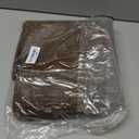 BEQHAUSE Dirt Trapper Door Mat 20" x 32", Non-Slip Washable Doormats Entrance Mat, Dirt Resistant and Absorbent Welcome Mat, Low Profile Floor Mats for Front Back Door and Entryway, Brown (1'8" x 2'8" (Rectangular))