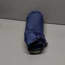 Yuzonc Camping Sleeping Pad, Ultralight Camping Mat with Pillow Built-in Foot Pump Inflatable Sleeping Pads Compact for Camping Backpacking Hiking Traveling Tent (Blue and Green)