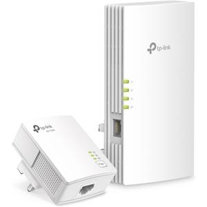 TP-Link AV1000 Powerline Ethernet Adapter+AX1500 Wi-Fi 6 WiFi Extender KIT | AV1000 Powerline Network Adapter&AX1500 Dual-Band Extender, Gigabit Port, EasyMesh, Plug & Play, TL-WPA7817 KIT