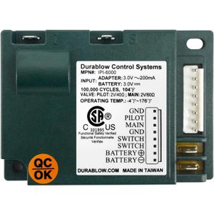 Durablow CSA Certified Fireplace Electronic IPI Control Module, Gas Fireplace Ignition Module Replacement for Dexen 593-592, GM-6KA, GM6K-N, HHT 350-M, 6K (CSA Certified 2023~)
