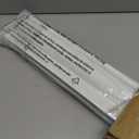 LazBlinds Motorized No Drill Blackout Roller Shades, 36" W x 72" H, White