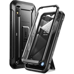 SURITCH for Samsung Galaxy S10 Plus Case, [Built-in Screen Protector] 360° Full Protection Military Grade Shockproof Rugged Bumper Thick Protective Phone Cover for Samsung S10 Plus 6.4 Inch - Black