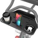 Desk Attachment for Peloton Bike+（Not Bike）, Tray Holder for Phone, Cup, Tablet, Ergonomic Platform Tray（Black）
