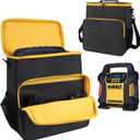 Storage Bag for Car Battery Jump Starter,Carry Case Compatible with DEWALT DXAEJ14 Digital Portable Power Station Air Compressor,Car Jump Starter Power Bank Bag