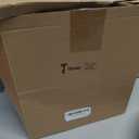 Therwen 2 Set 6 Inch Round Vent Cover Ceiling Diffuser HVAC Vent Duct Cover Replacement with Steel Butterfly Damper Fitting in 6 Inch Duct, Outer Dimensions: 9-15/16" (White and Black)