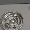 Slow Feeder Dog Bowl Stainless Steel8-inch Diameter Dog Slow Feeder BowlHeavy Duty with Non-Slip Rubber Base2Cups Capacity for Medium & Large Dog.Thick and Heavy Edition