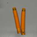 DJBoomy Light Up Pop Fidget Tubes: Glow Sensory Tube Stretch Toys for Kids Party Favors - Mini Plastic Pull Tubes Bulk with LED Lights Glowing Stick in the Dark (12 Pcs, All Orange)