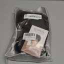 RUWISS Pixie Cut Human Hair Wig  Short Wigs for Black Women with Bangs, Natural Layered Wavy Wig, Glueless, 1B-2# (FQ-001)